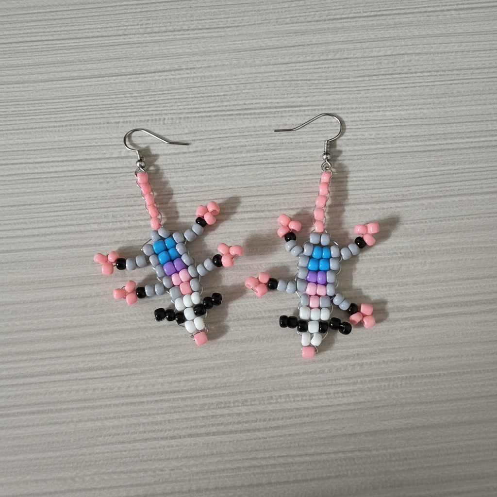 Prideful Possum Earrings