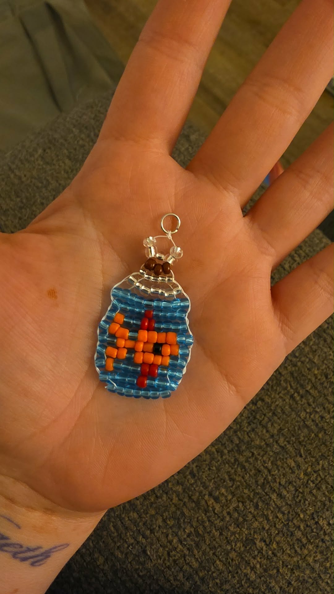 Beaded Pet Keychains