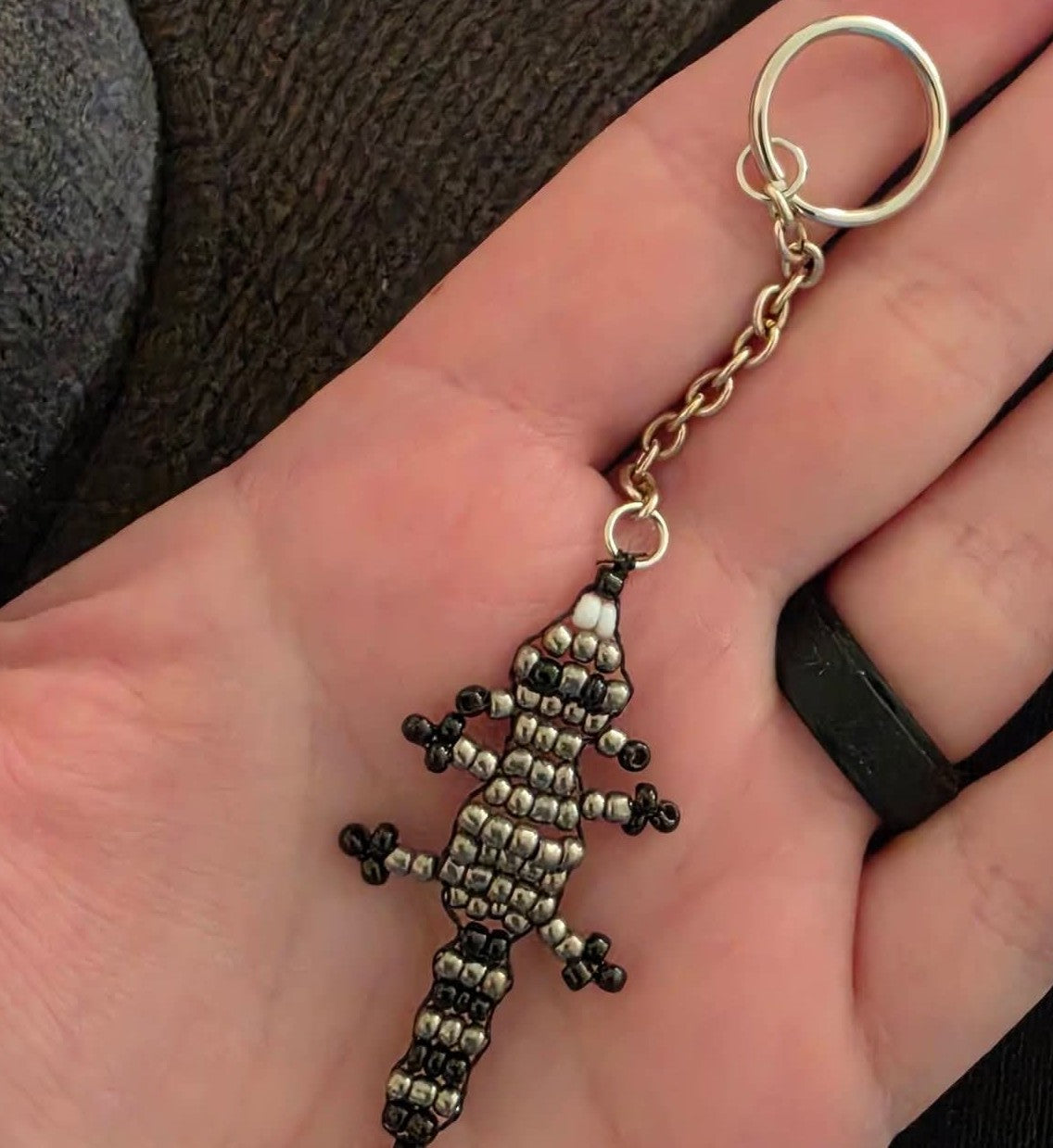 Beaded Pet Keychains