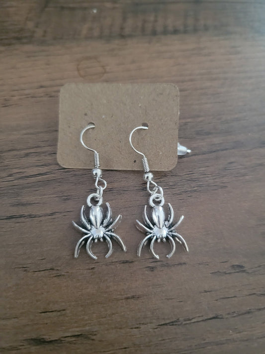 Spider Charm Earrings