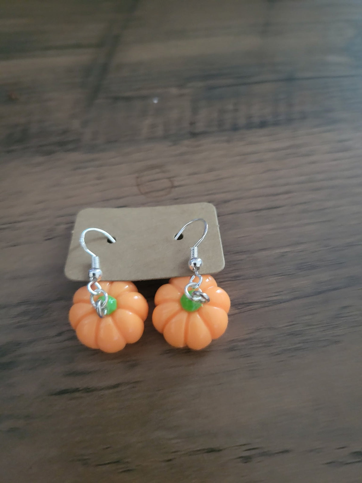 Pumpkin Charm Earrings