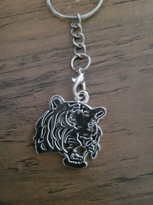 Tiger Charm Keychain