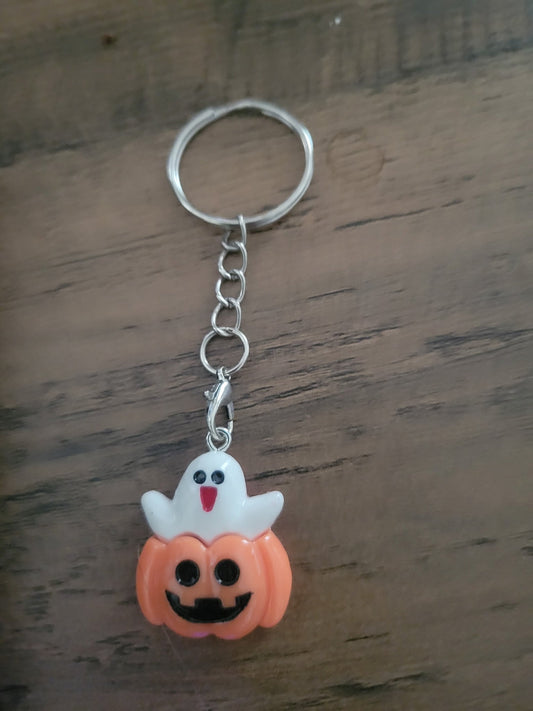 Halloween Pumpkin Keychain