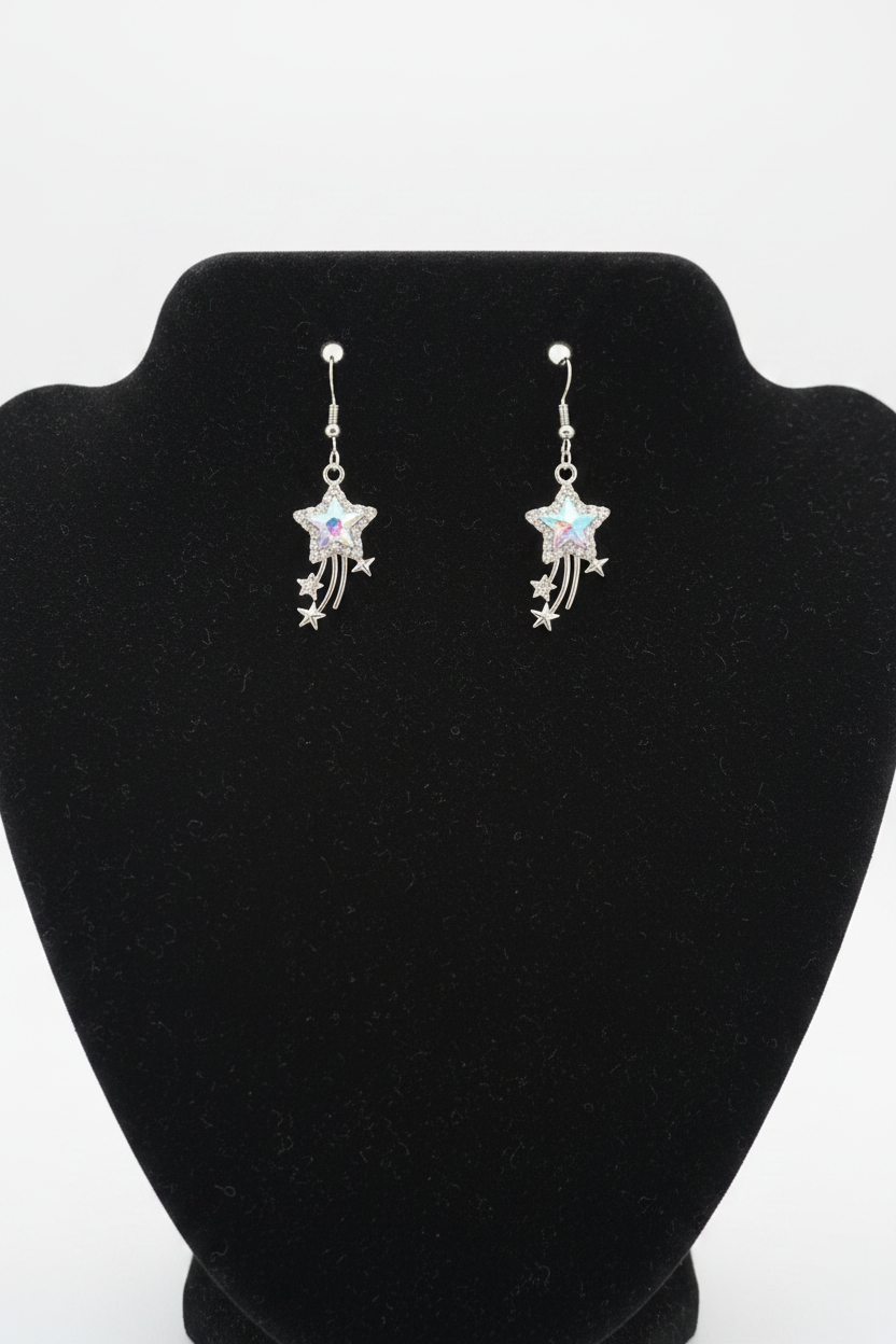 Shooting Star Earrings - Photo 1