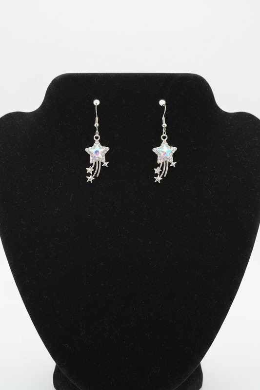 Shooting Star Earrings - Photo 1